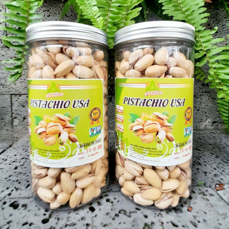 [HCM]Hạt dẻ Cười Mỹ không tẩy trắng Hộp 500gr