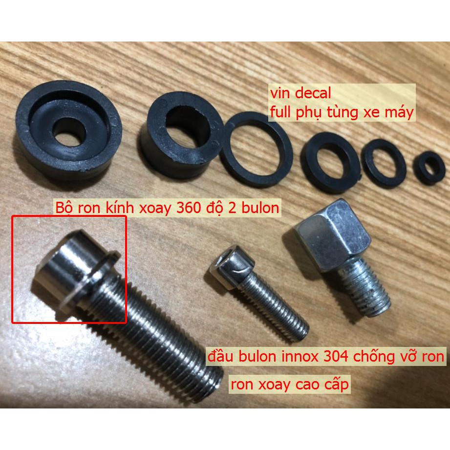 Ron xoay kính 360° cho các loại kính - dochoixemay