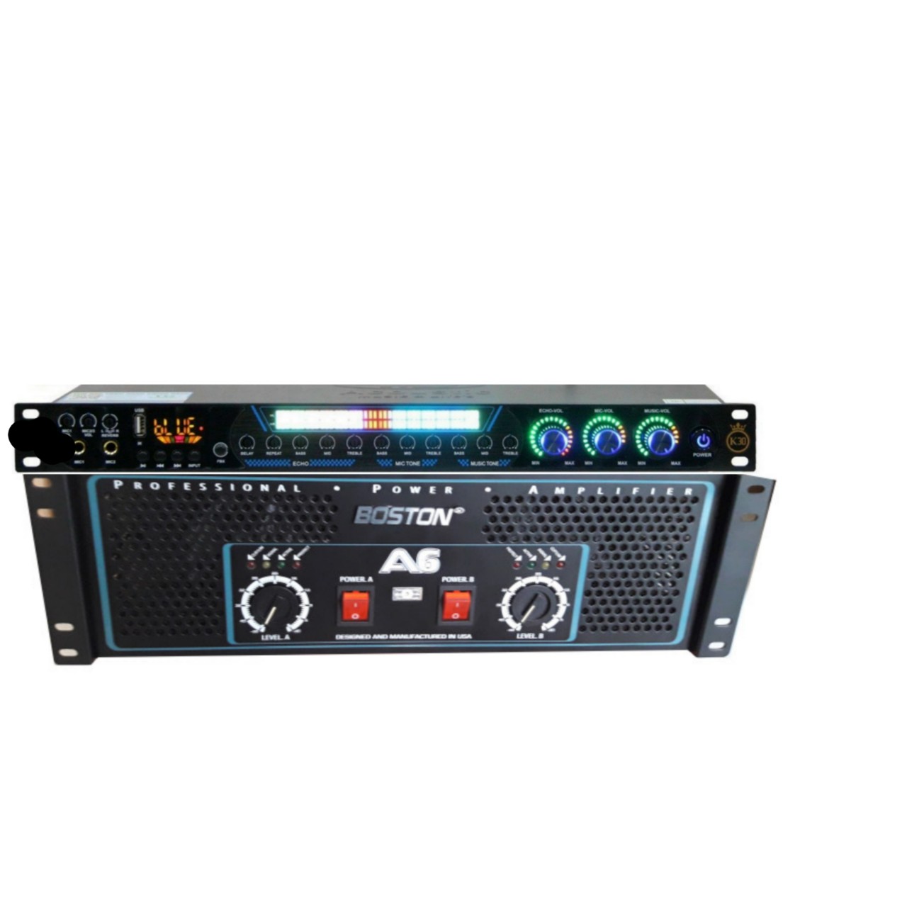 Dàn Vang Cơ Bluetooth và Main Công Suất Lớn Dành Cho Tủ Điện Và Nhạc Sống Chuyên Nghiệp