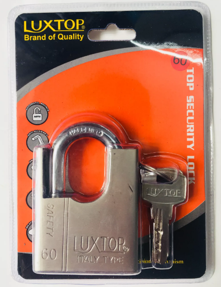 Ổ khóa bấm size lớn 60F, khóa không cần chìa - Ổ khóa chống cắt, ổ khóa chống sét, khóa nhà chống trộm - LockSafeVn