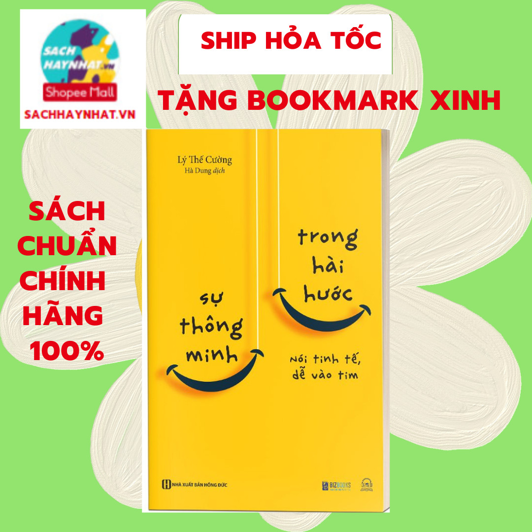 Sách - Sự thông minh trong hài hước , nói tinh tế dễ vào tim