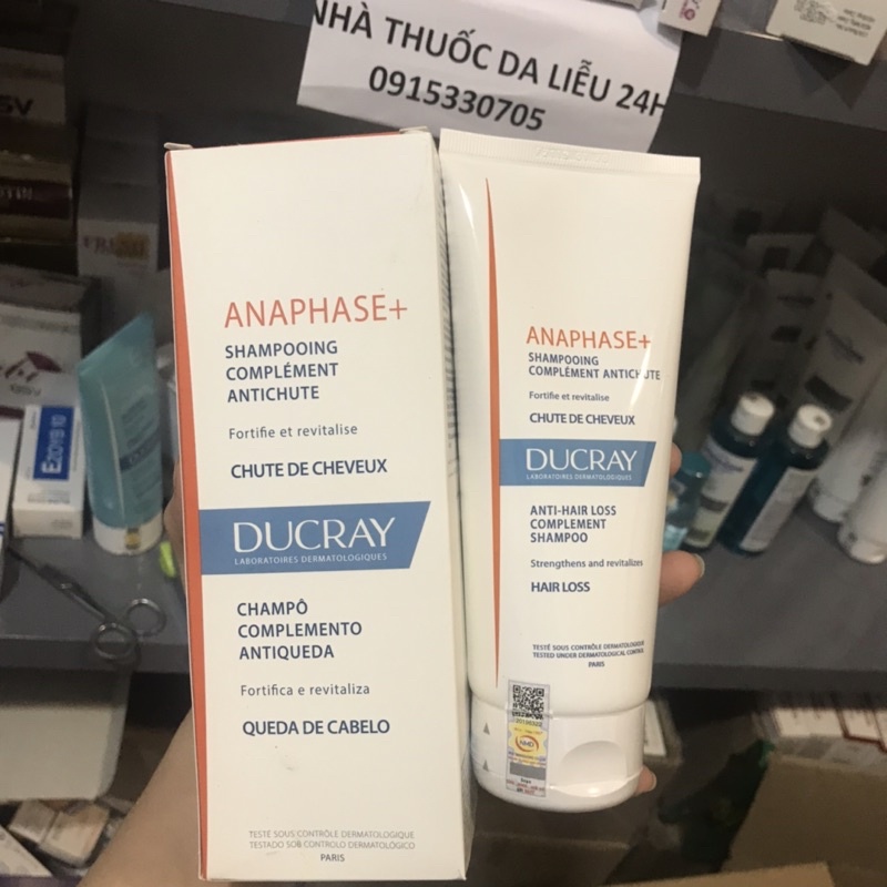 Dầu gội rụng tóc Ducray Anaphase Sitmulating Cream Shampoo