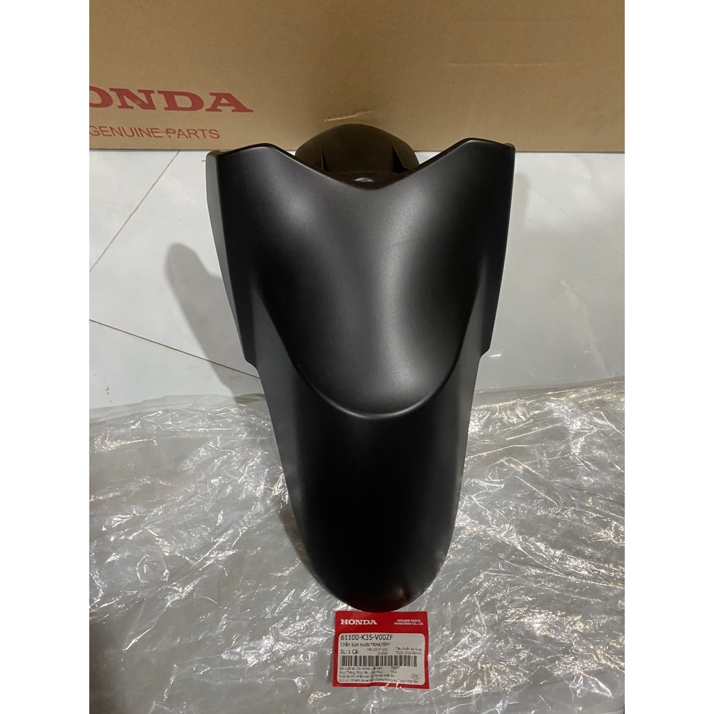 Chắn bùn trước - dè trước honda pcx 125 năm 2014 màu đen nhám. 61100k35v00zf