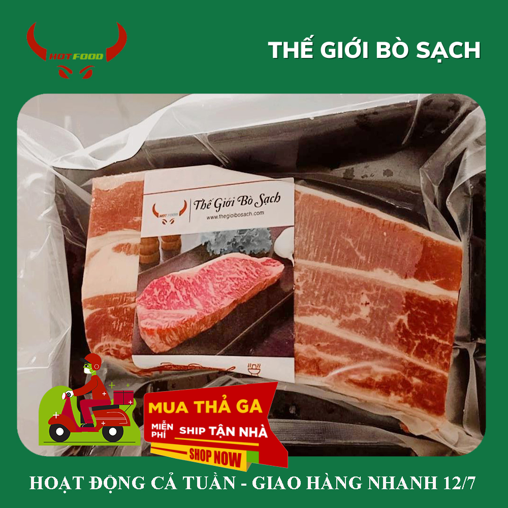Sườn bò úc có xương - giao nhanh hcm