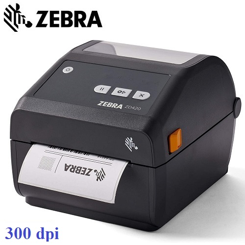Máy in mã vạch, in tem nhãn Zebra ZD420 (300dpi)