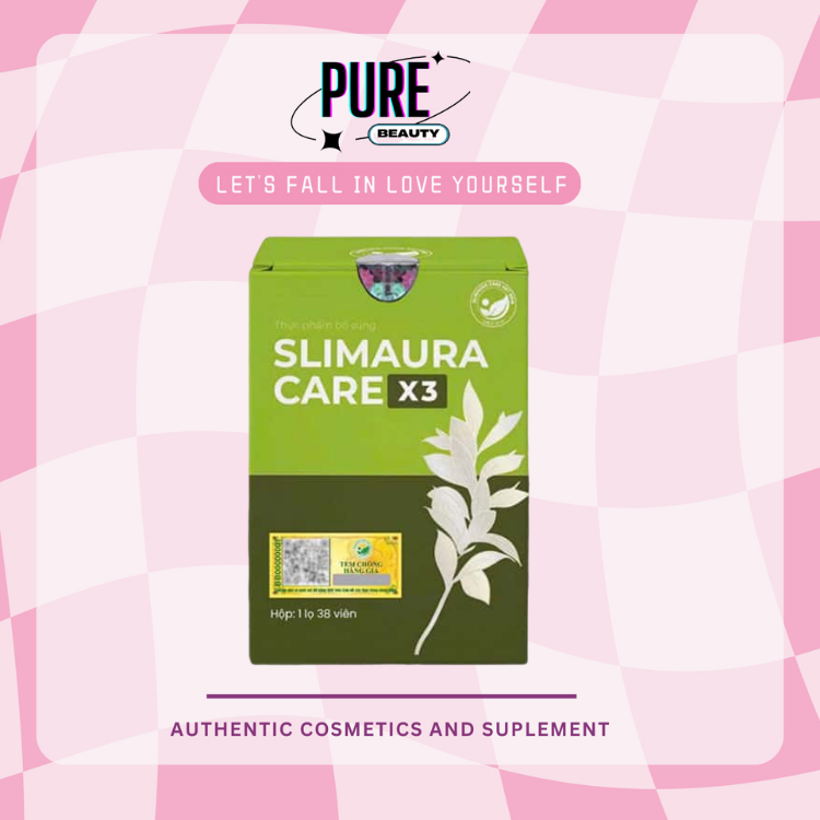   Bản Cải Tiến 38 Viên  Trà Giảm Cân Thảo Mộc X3 Slimming Care Slimaura 