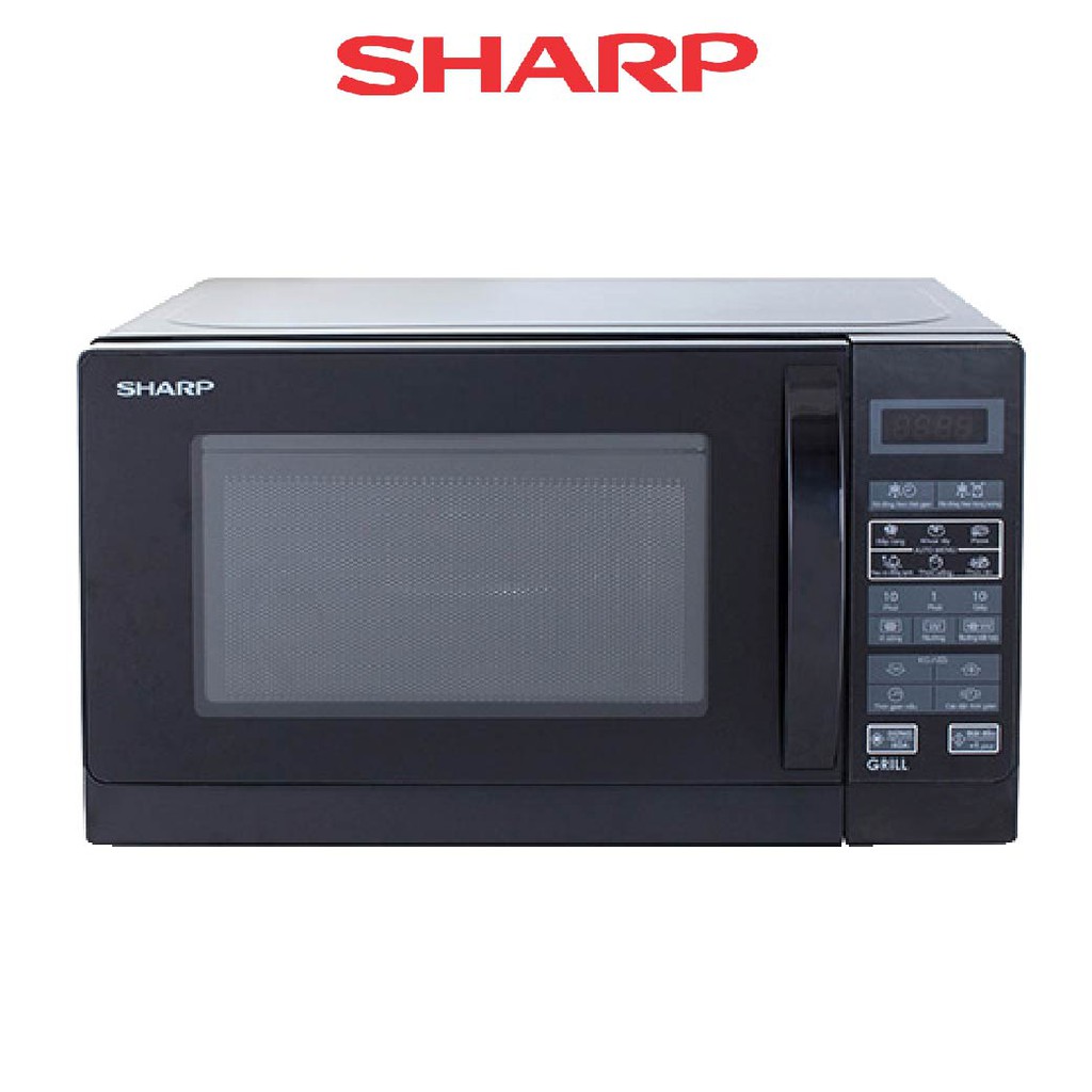Lò vi sóng điện tử có nướng sharp r-g273vn-b - 20l - hàng chính hãng