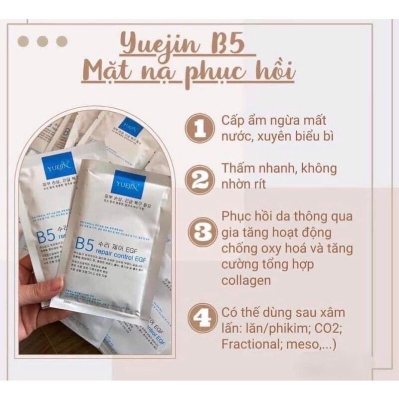 Mặt nạ b5 phục hồi yuejin repair control egf mask