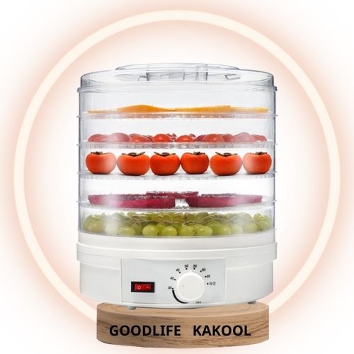 Máy sấy hoa quả thực phẩm 5 tầng kakool – 8 mức nhiệt sấy khô -tiết kiệm điện năng