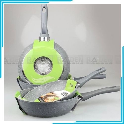 [HCM]CHẢO GREEN COOK SÂU VÀ CẠN LÒNG GCP01 SIZE 24CM.