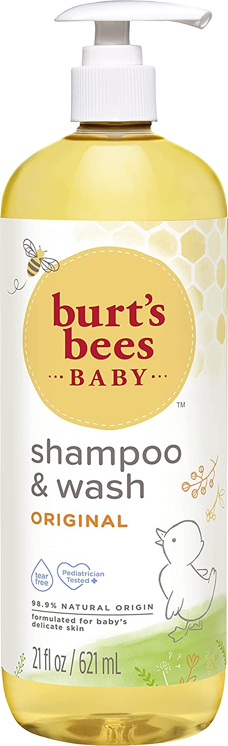 HCMsữa tắm gội cho bé Burt s bees shampoo and wash 620ml.