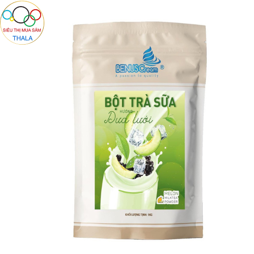Bột trà sữa hương dưa lưới cao cấp