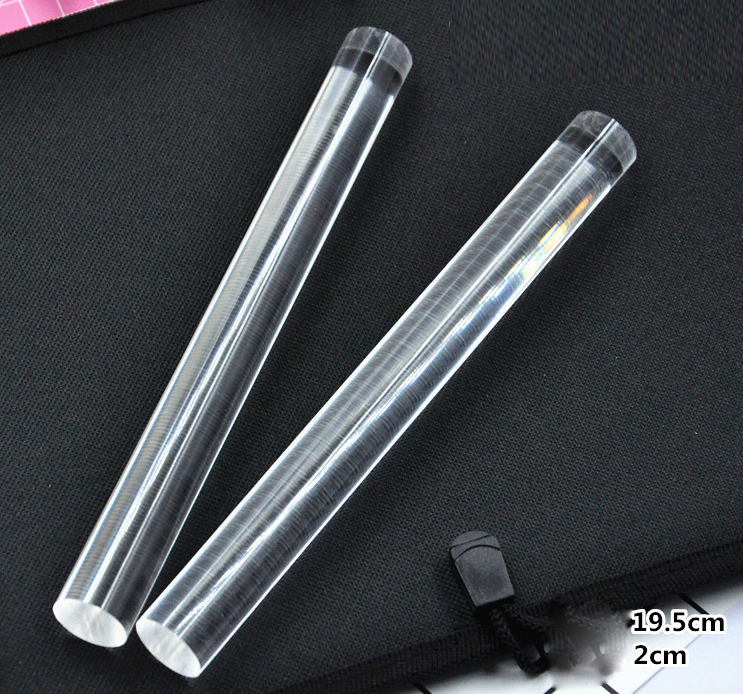 Dụng cụ Cán đất sét Polymer Clay Trong Suốt
