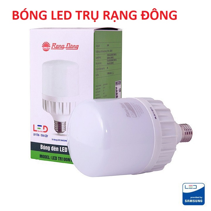Bóng đèn Led RẠNG ĐÔNG 5W 9W 20W 30W 40W