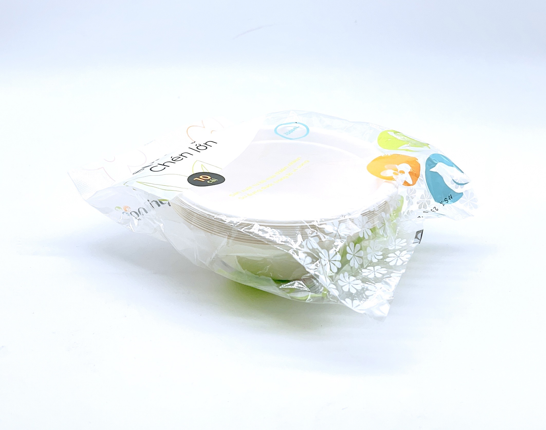 Spriing Lốc 10 chén bã mía 15cm