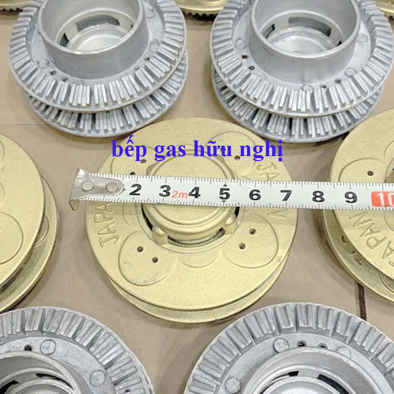 Mâm chia lửa bếp ga, đầu đốt bếp gas bằng nhôm 43x78mm, giá sỉ 10 cái