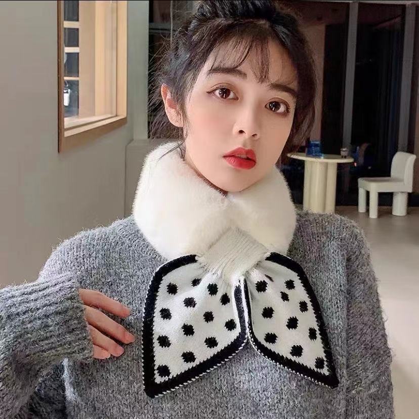 Khăn lông choàng cổ nữ mùa đông