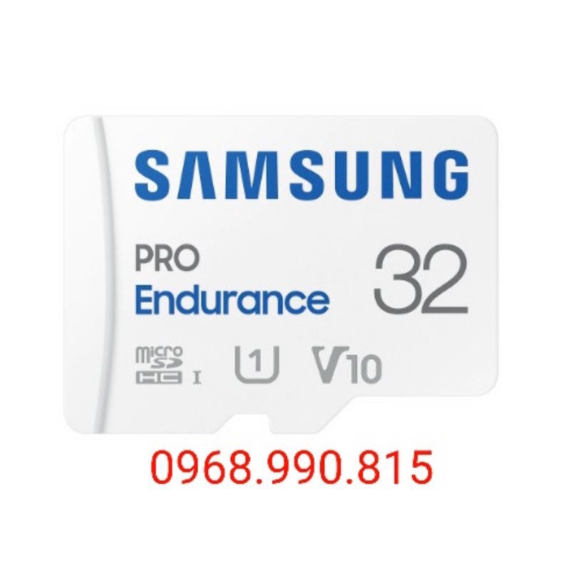 Thẻ nhớ Samsung MicroSD 32GB 64GB 128GB 256GB Pro Endurance U1 100MB