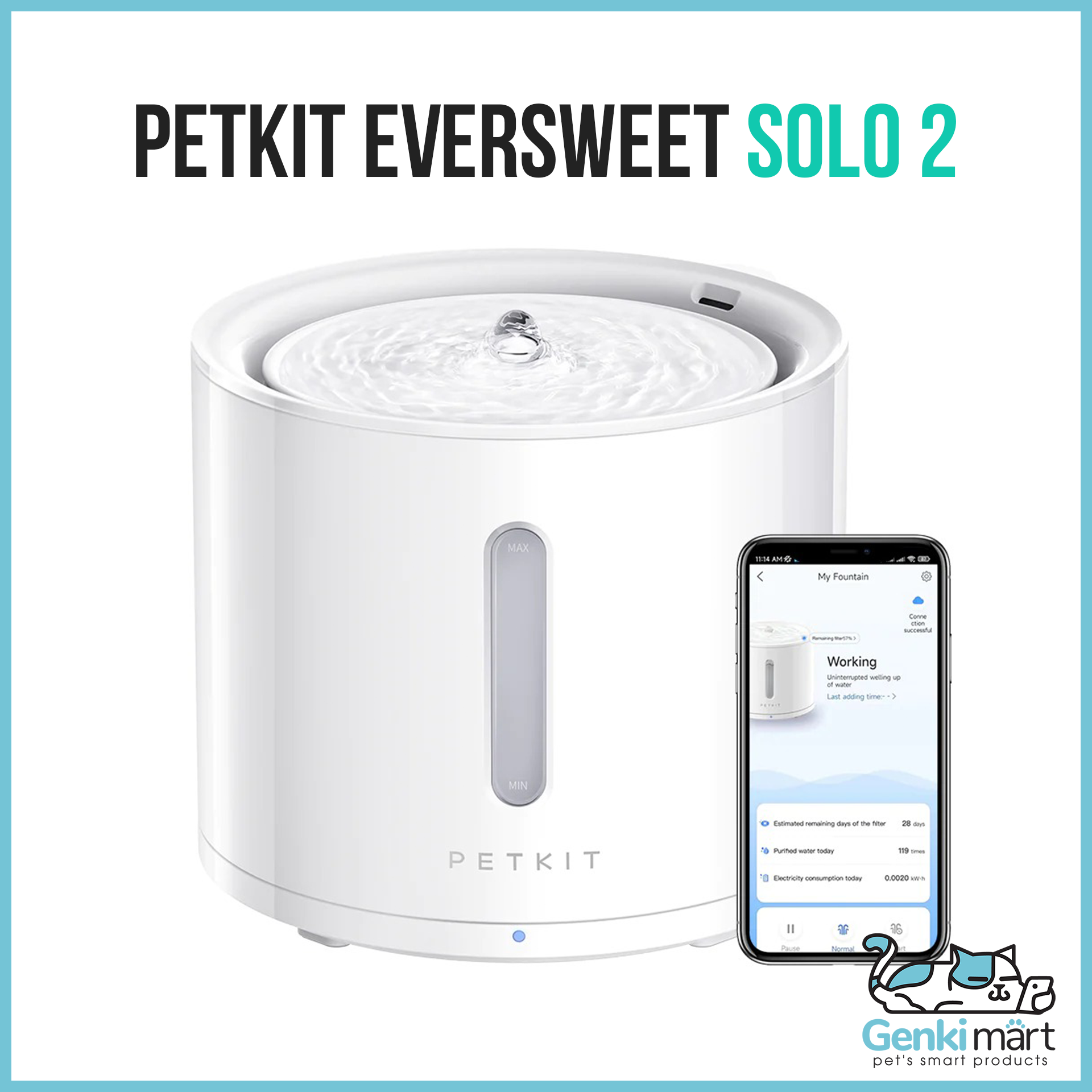 Máy lọc nước Petkit Eversweet Solo 2