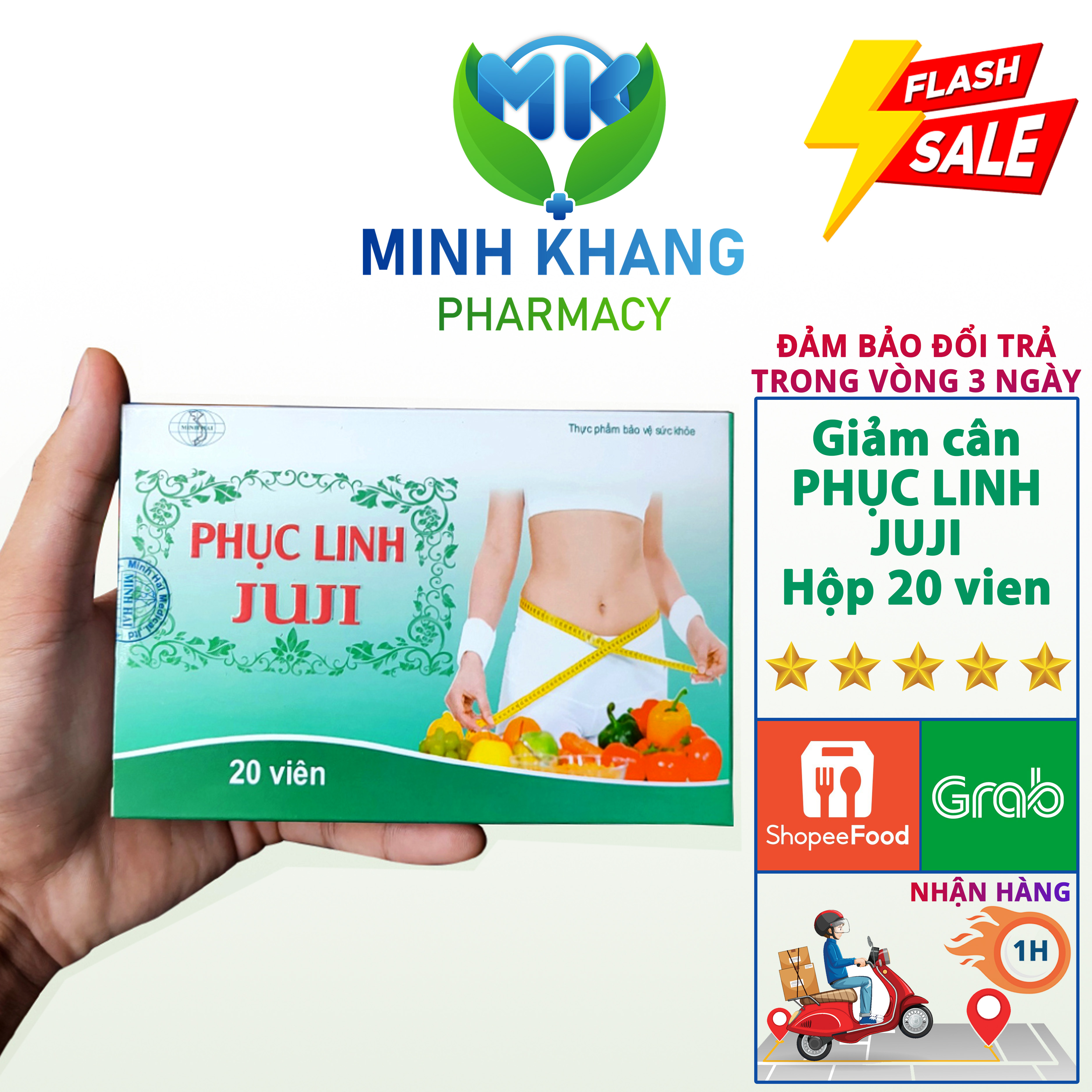 Giảm cân phục linh juji