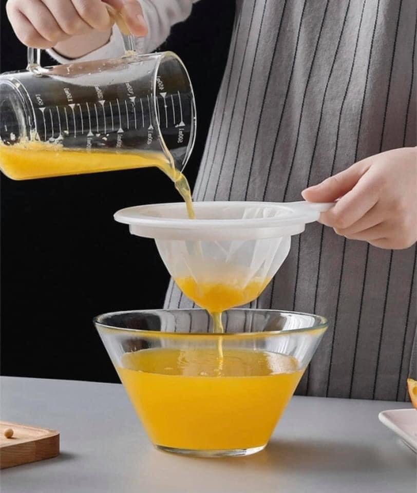 Rây Lọc Sữa Đậu Nành, Nước Cam, Cafe, Lọc Bột Nước Cầm Tay Tiện Dụng