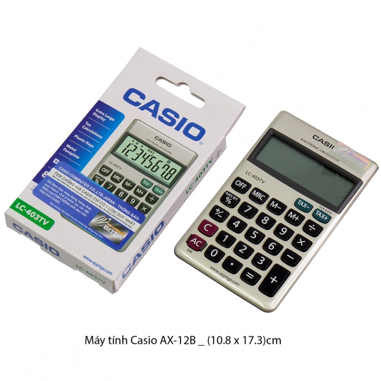Máy tính casio lc-403tv