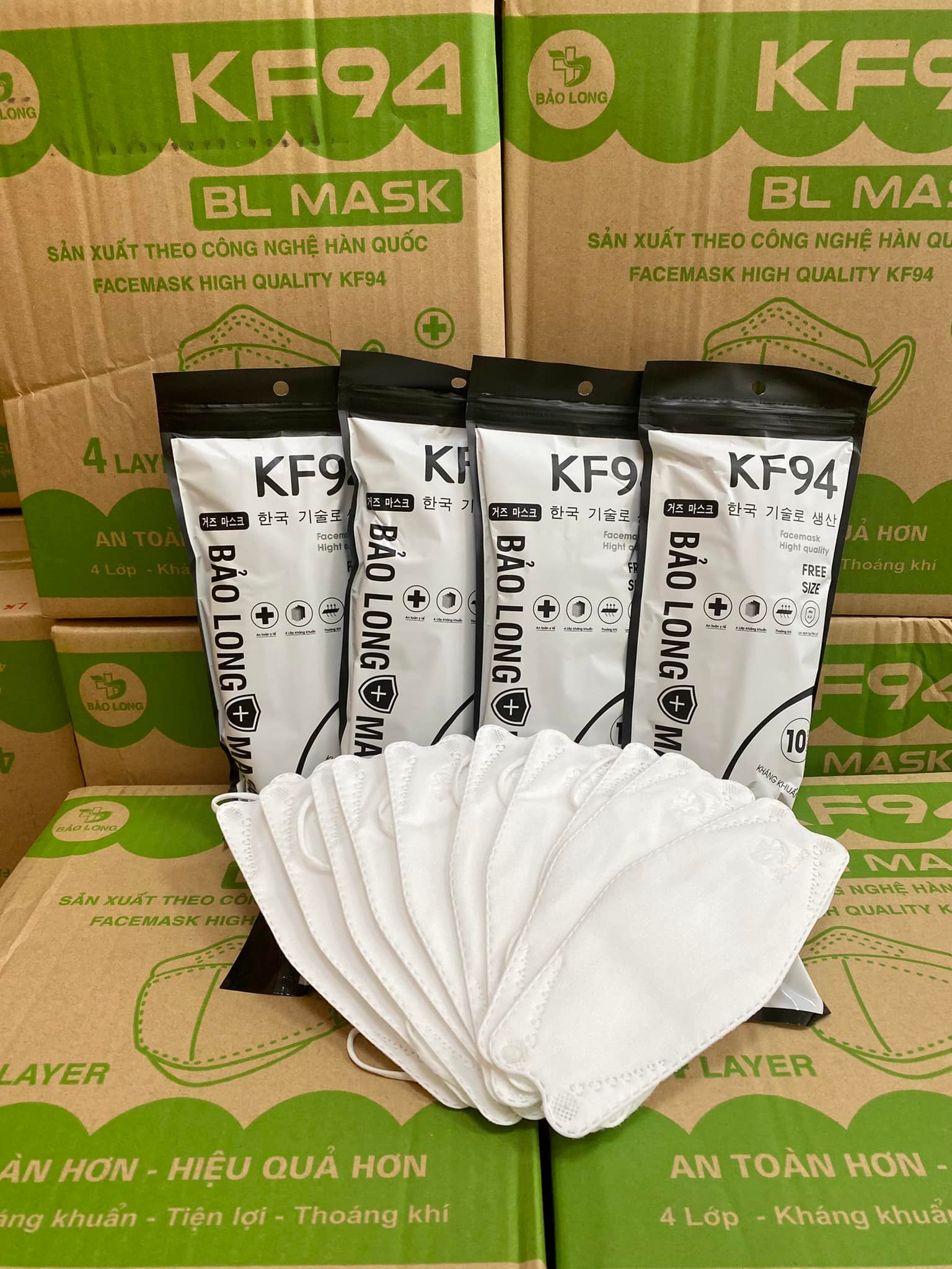 Khẩu trang kf94 bảo long