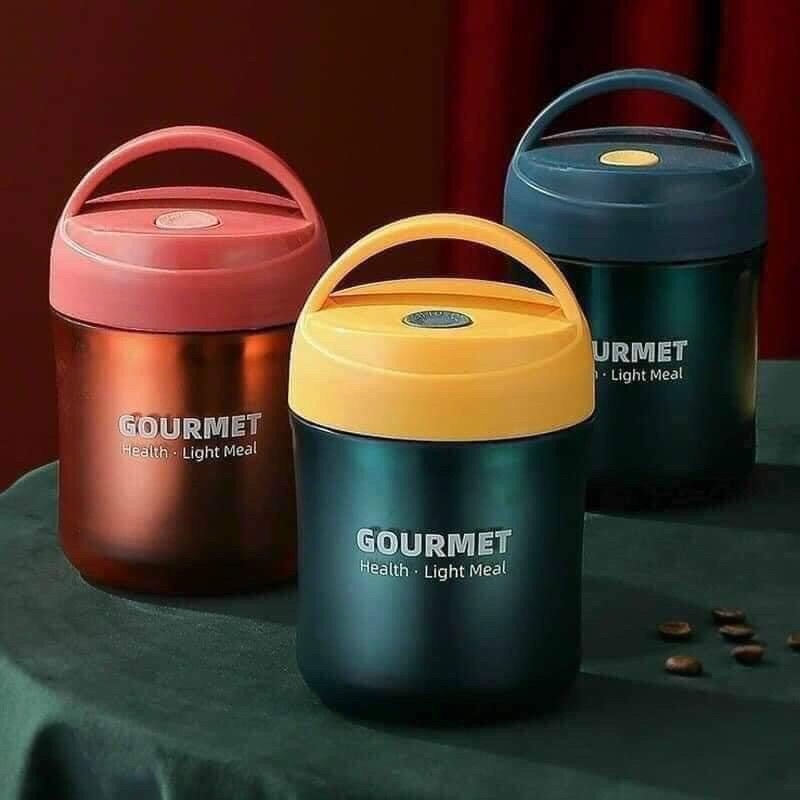 Bình ủ cháo giữ nhiệt gourmet 500ml cao cấp