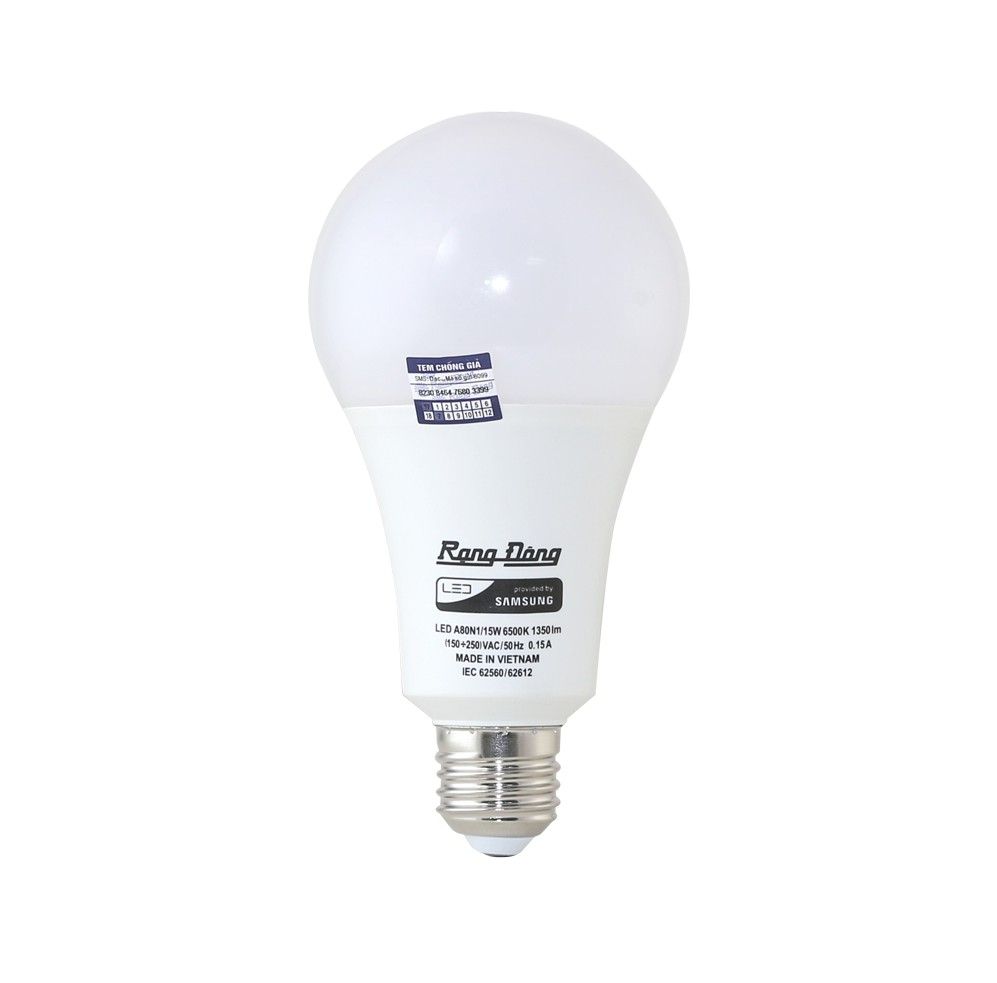Bóng đèn led bulb 12w rạng đông, chip led samsung