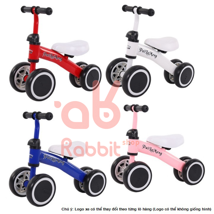 Xe thăng bằng, xe chòi chân, xe tập đi 4 bánh cho bé [XTB4]