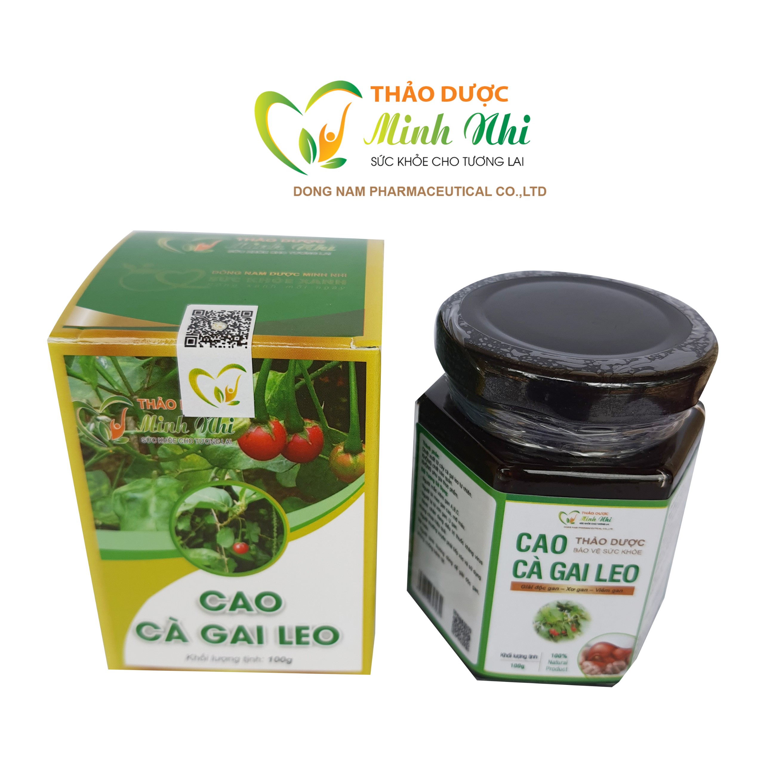 Cao cà gai leo minh nhi hộp 100gr