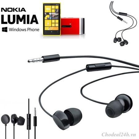 Tai nghe Nokia WH-108 zin chính hãng | tai nghe nokia siêu bass | nhét tai jack 3,5mm 4.8
