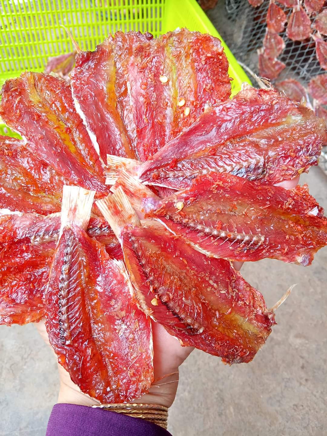 Khô cá linh phèn, thịt thơm ngon chắc thịt không bỡ, khô luôn mới, cá tươi ngon chất lượng, Khô Ông Chín