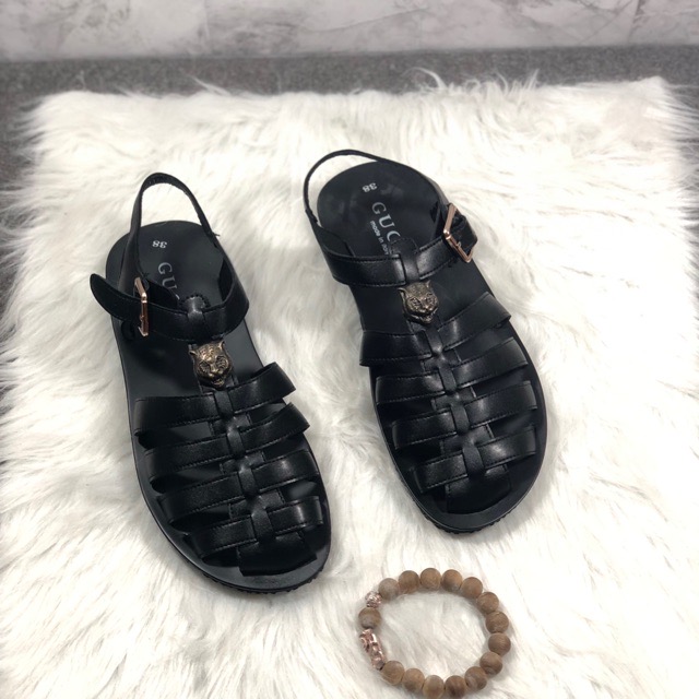 Dép Nam Sandal (xang đan) Kín Mũi Mặt Hổ Thời Trang Trẻ (shophanhan)