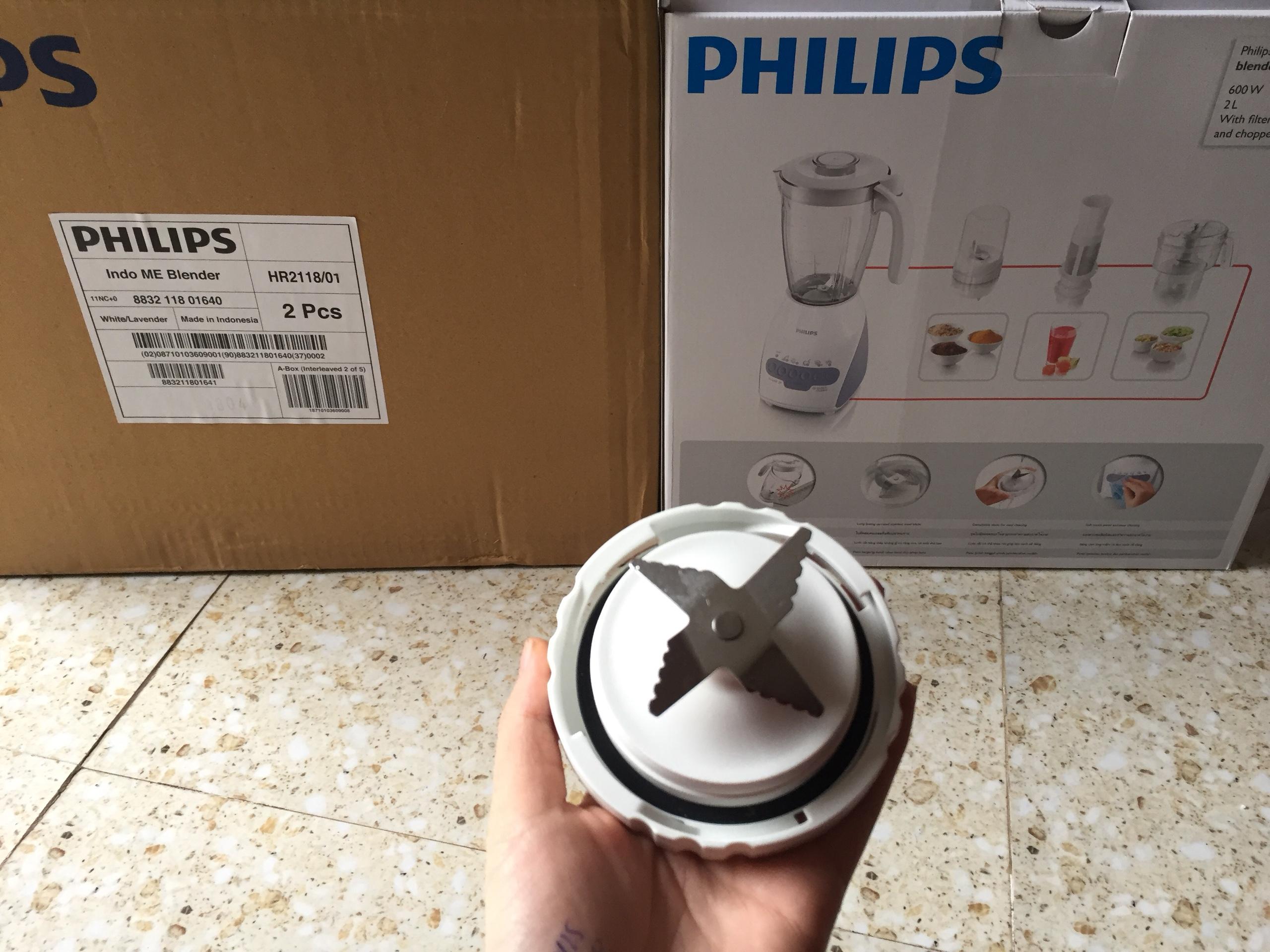 Phụ kiện máy xay philip lưỡi dao sinh tố HR2115/2118