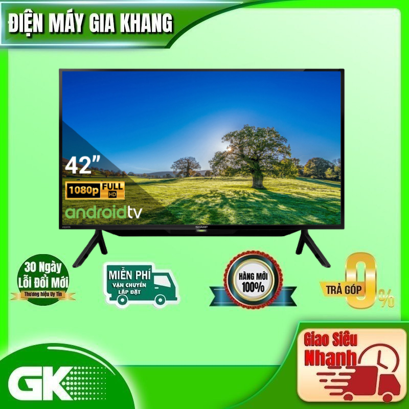 Smart Tivi Sharp 42 inch 2T-C42BG1X - GIAO TOÀN QUỐC - FREESHIP HCM