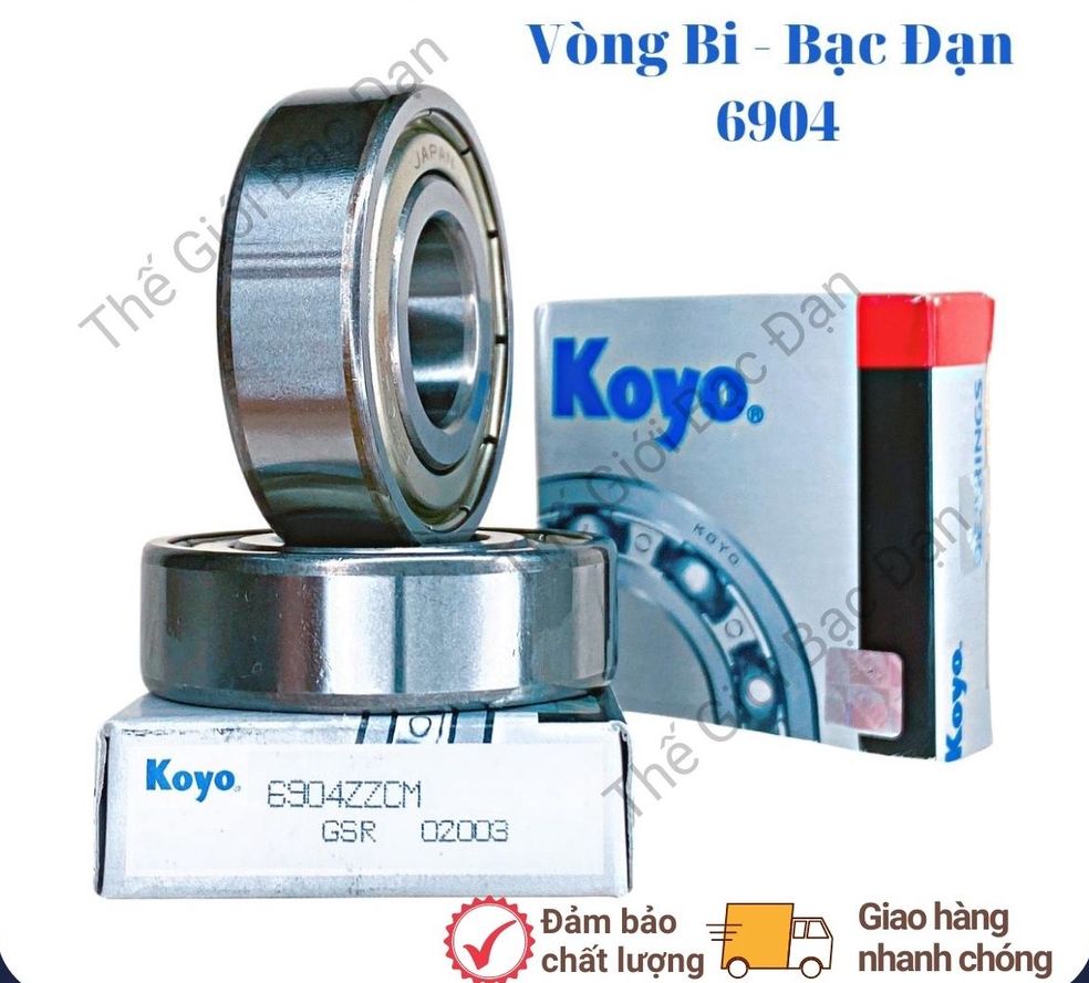 Vòng bi bạc đạn 6904 zzcm koyo - hàng đẹp - chất lượng cao -thế giới bạc đạn