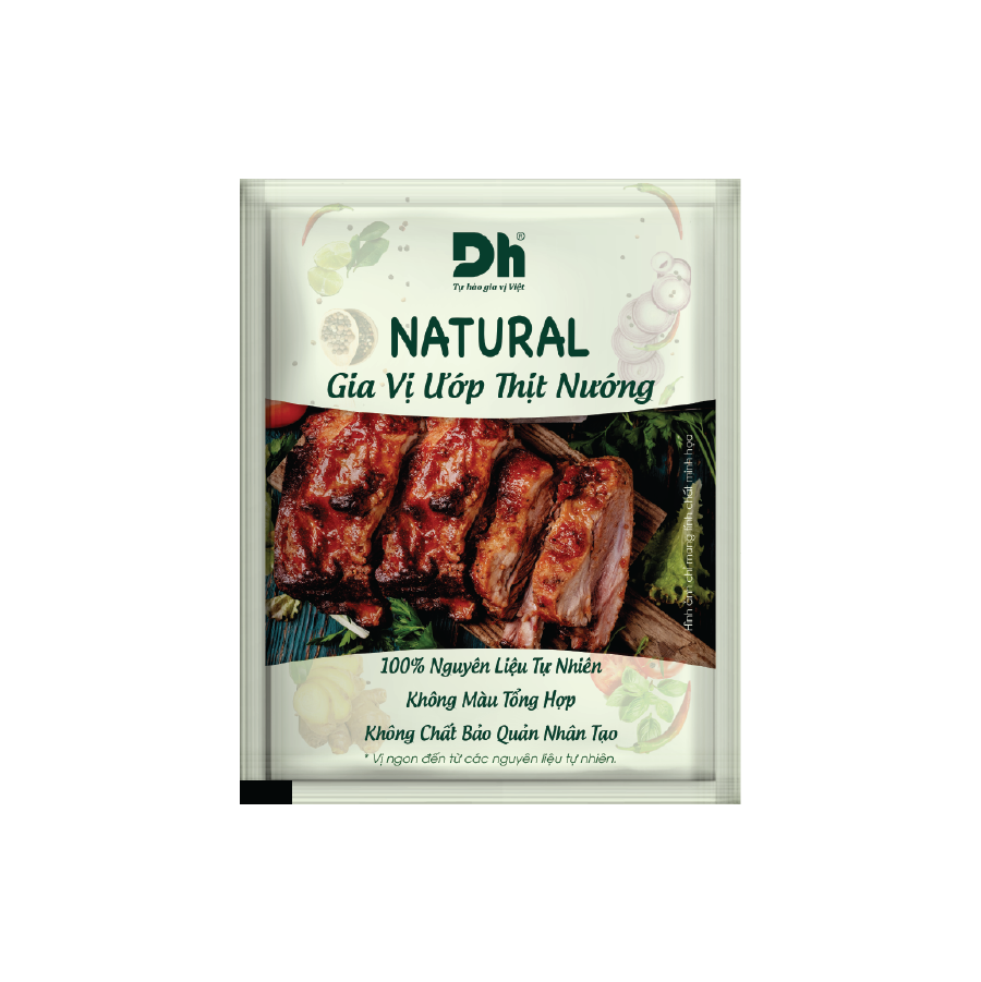 Natural gia vị ướp thịt nướng 10g