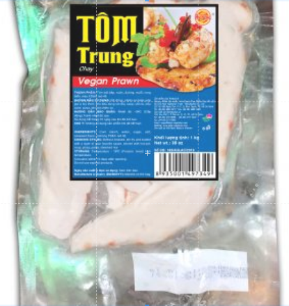 Tôm trυng xanh chay âu lạc 200g/1kg