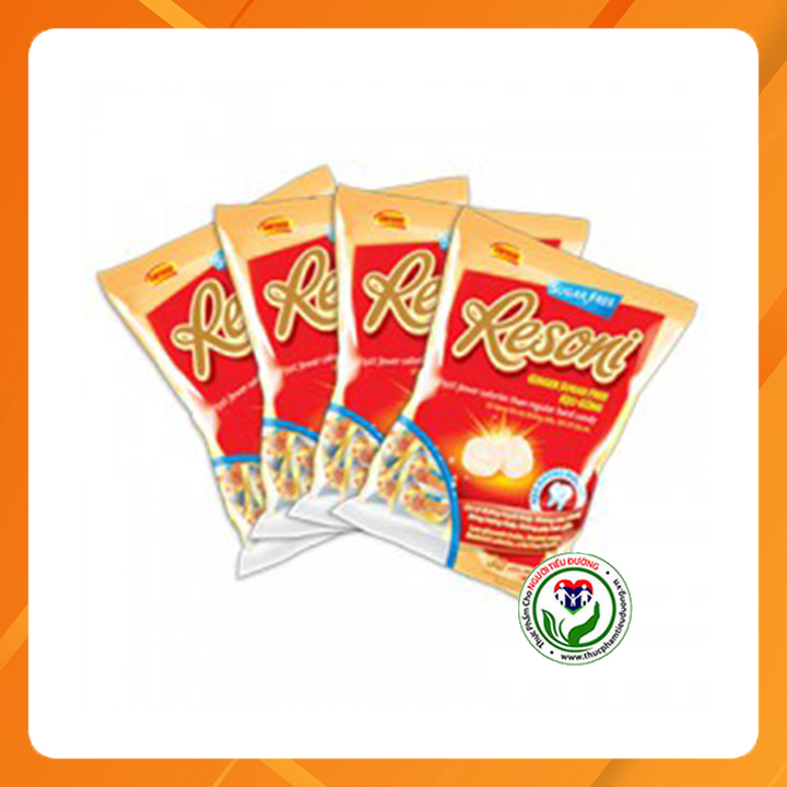 [HCM]Kẹo dành cho người ăn kiêng tiểu đường - kẹo gừng Resoni túi 60g