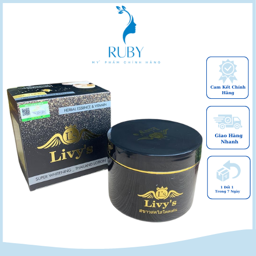 Kem dưỡng trắng body Livy đen chính hãng SP000183