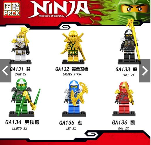 Các Nhân Vật Trong Ninjago Thế Hệ Mới  Siêu  ngầu