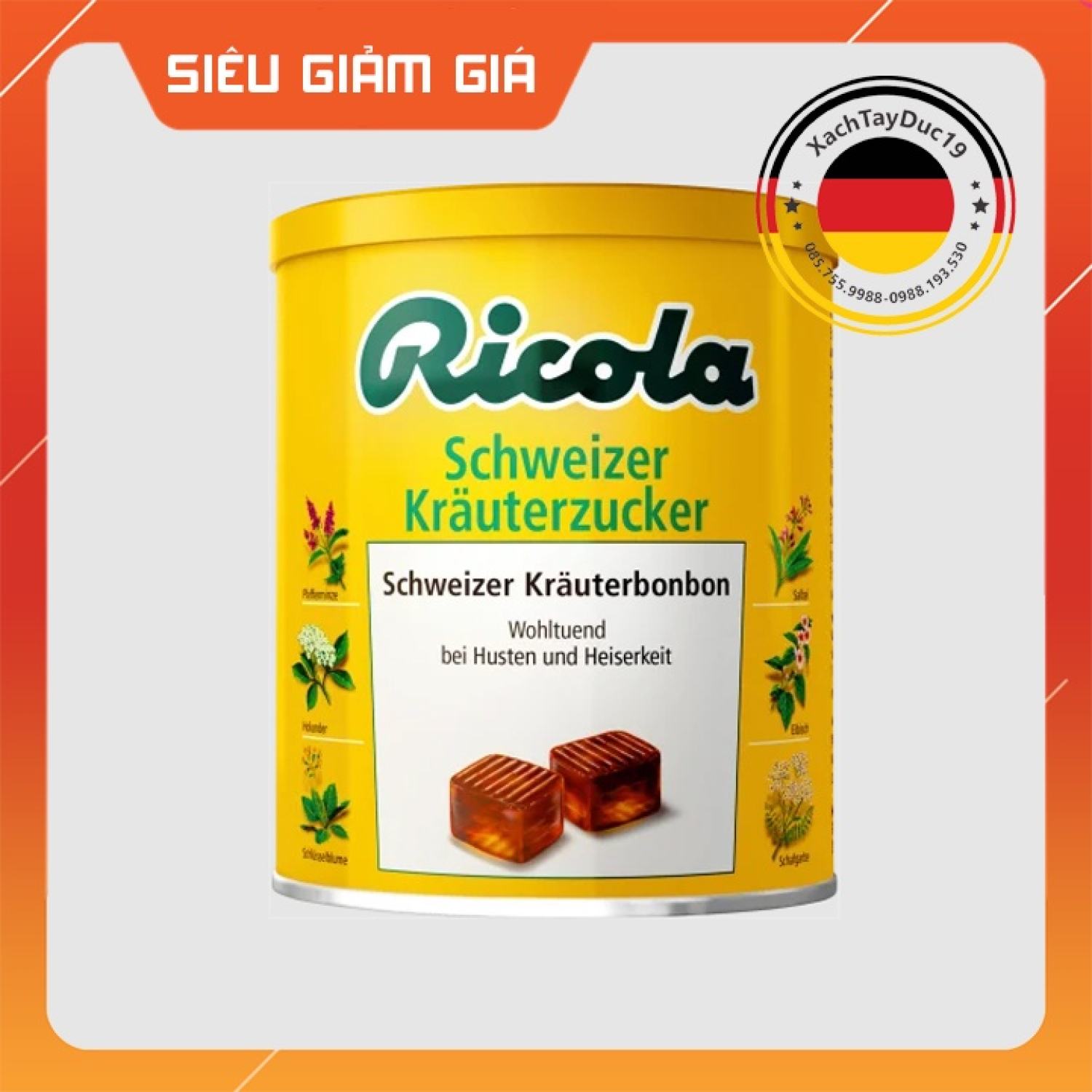 Kẹo ngậm ho thảo mộc ricola 250g của đức