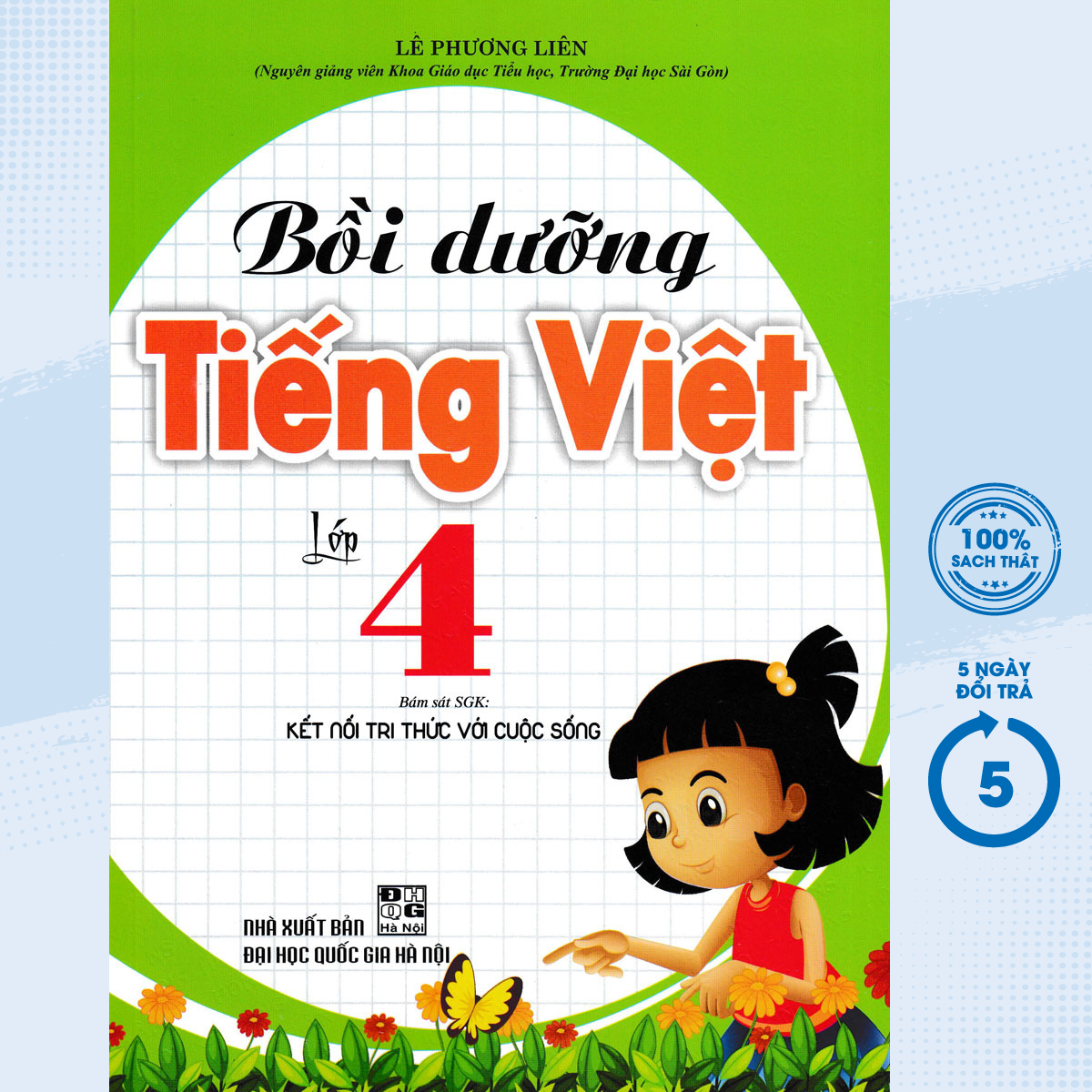 Sách - Bồi Dưỡng Tiếng Việt Lớp 4 (Bộ Sách Kết Nối Tri Thức Với Cuộc Sống) - HA - Newshop