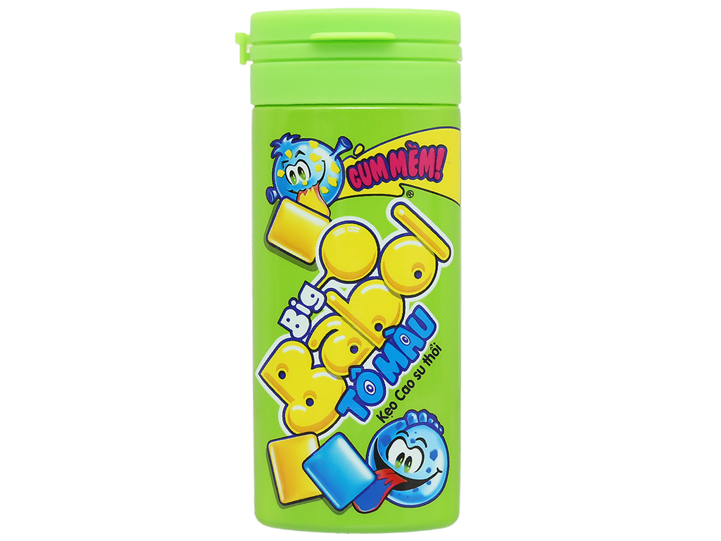 Combo 2 hủ Kẹo gum thổi Big Babol hũ 16g (giao màu ngẫu nhiên)