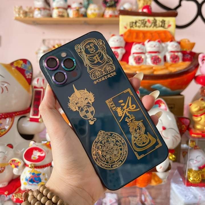 Linh Phù Dán Điện Thoại Phong Thủy Cải Vận Đủ Mẫu, Đã Khai Quang Cực May Mắn