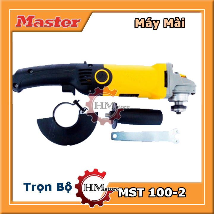 Máy mài, máy cắt cầm tay Master 100-2, công suất 980w - Máy mài góc cầm tay, công tắc đuôi máy mài - Vòng tua 11.000v/p - Bảo hành 6 tháng - HẢI MY STORE