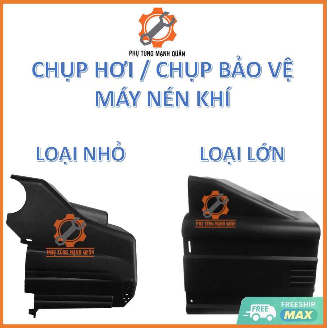 Chụp bảo vệ dùng cho máy nén khí thông dụng  loại lớn và nhỏ