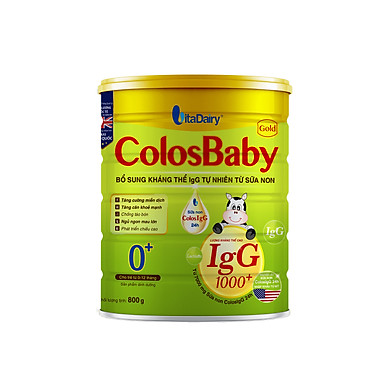 Sữa bột colosbaby 0+ 800g date mới chính hãng