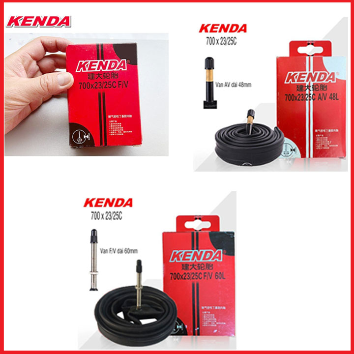 Săm xe đạp - ruột xe đạp 700x23/25c van fv/av kenda